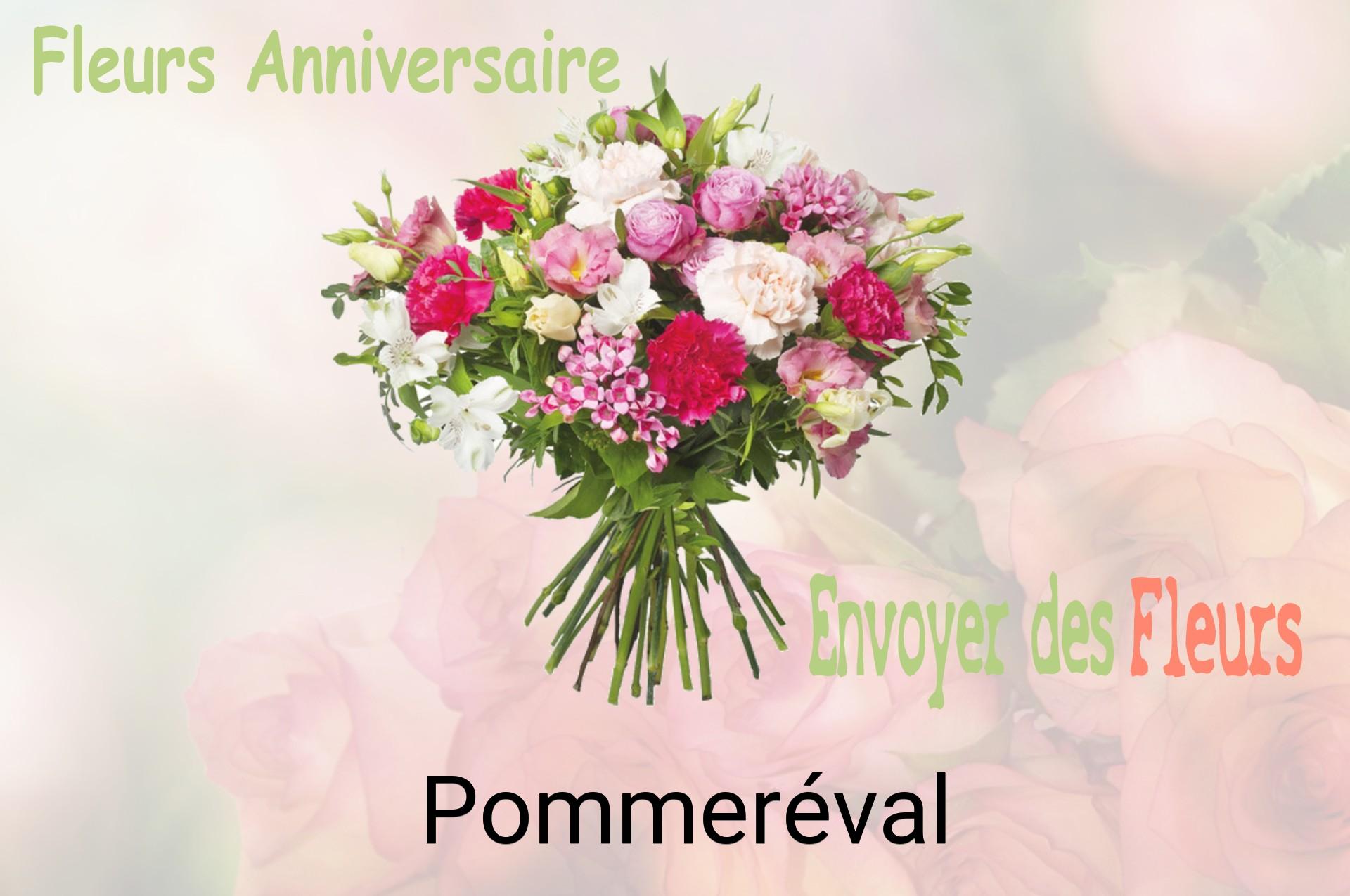 Bouquet de fleurs d’anniversaire livré à Pommeréval